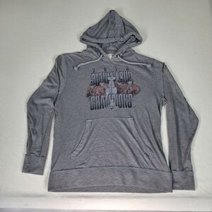 Champion Graphic Hoodie in Gray